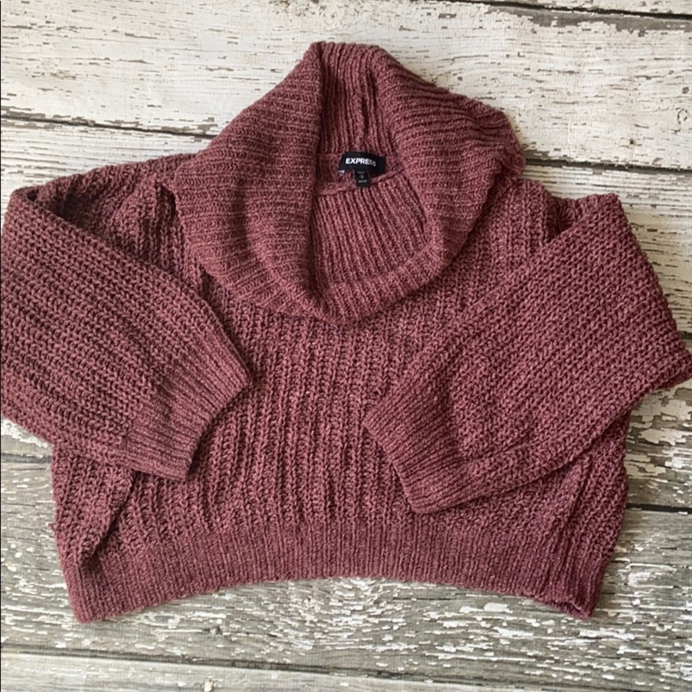 Express Super Soft Chenille Sweater